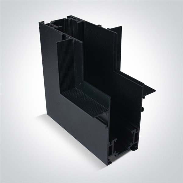 Esquina empotrada para carril ONE LIGHT 442012BTR/B Negro