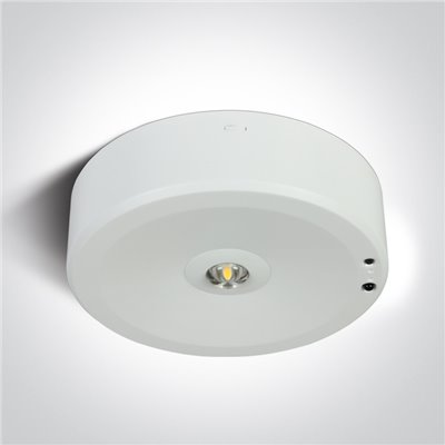 Foco de emergencia Led 3W ONE LIGHT 89412/W Blanco