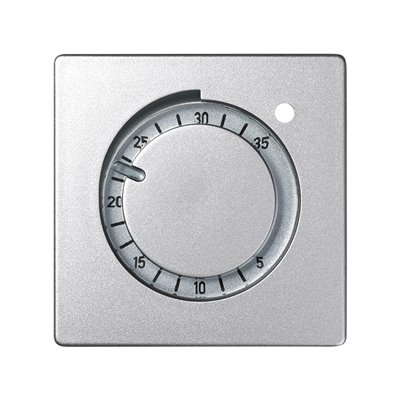 Tapa termostato empotrar para calefacción 82505-93 Simon 82 Aluminio frio