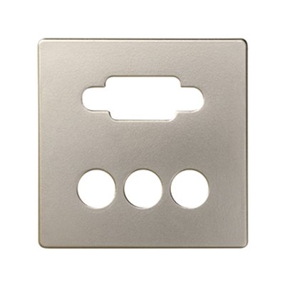 Tapa conector VGA + 3 RCA 8200092-034 Simon 82 Cava