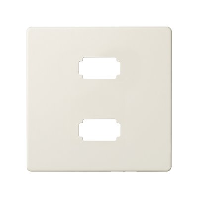 Tapa 2 conectores USB 2.0 tipo A 8201090-031 Simon 82 Marfil