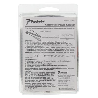 Adaptador cargador vehiculo energia automotriz SPIT 900507