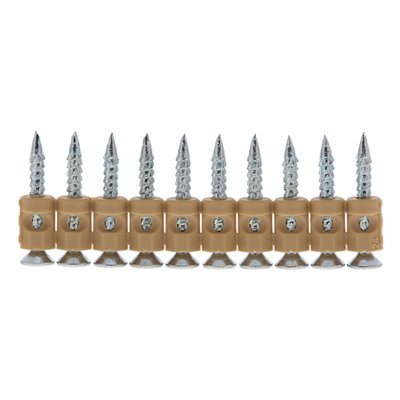 Pack 500 Clavos CW6-25 CROCO + 1 cartucho de gas para madera SPIT 057562