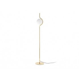 Lampara pie de salon Faro Barcelona LE VITA 29693D oro