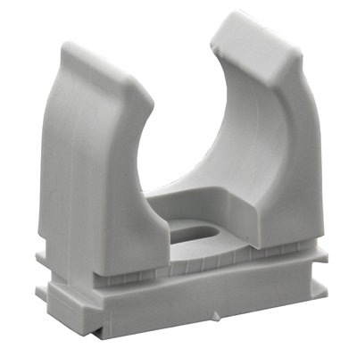Accesorio para conductores rigidos E-CLIP SPIT 565033 D25 (100 unidades) Gris