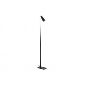 Lampara pie de salon Faro Barcelona LAO LED 29049 Negro