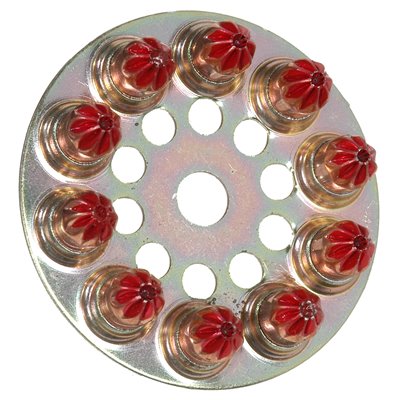 Caja 100 Cargas C6.3/10 rojas fuertes SPIT 011658