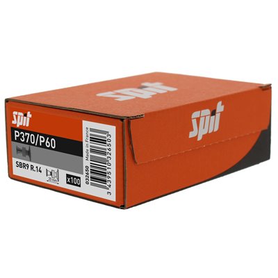 Caja 100 Clavos SBR9 R14 para planchas revestimiento metálico SPIT 032650