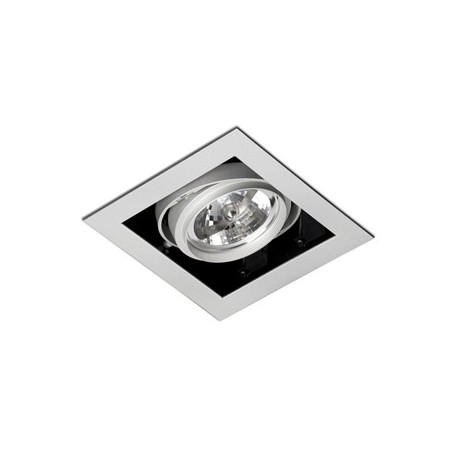 Empotrable cuadrado orientable de techo Faro Barcelona GINGKO-1 03030103 Gris