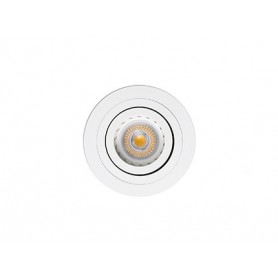 Empotrable redondo orientable de techo Faro Barcelona RADÓN 43398 blanco 