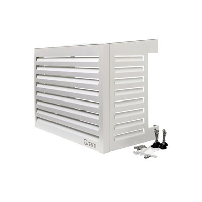 Carcasa aire acondicionado base blanco 100X75X50cm QVENTI CAL100BW