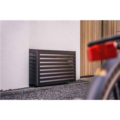 Carcasa aire acondicionado base negro 100X75X50cm QVENTI CAL100BZ