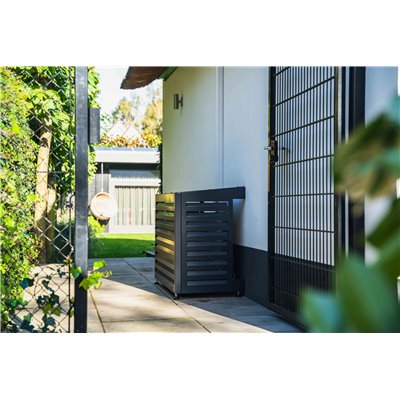 Carcasa aire acondicionado base antracita 115X85X57,5cm QVENTI CAL115BA