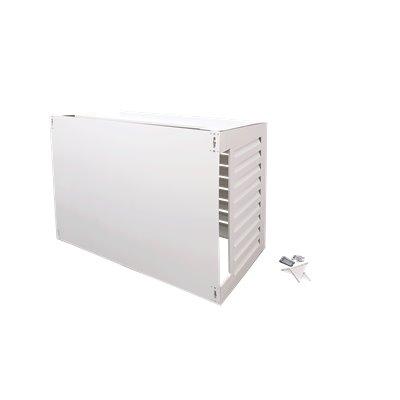 Placa trasera carcasa aire acondicionado blanco 115X85cm QVENTI CAL115OW
