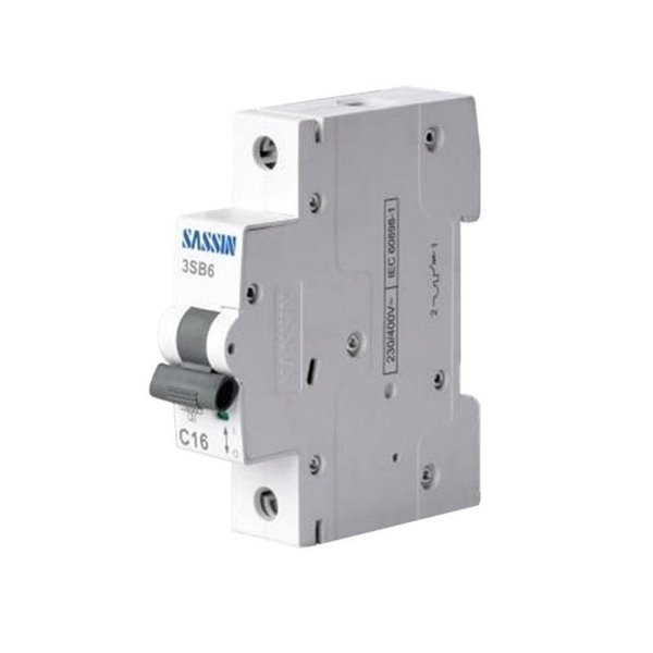 Interruptor Automatico SASSIN B61C20N 1 POLO 20A 6KA
