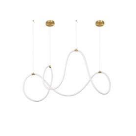 Luminaria Led colgante suspension NOVA LUCE CERELIA NL-9082093 Oro