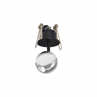Empotrable redondo 4,5w Beneito Faure BORA FLORON 4594 Cromo Mate 3.000K