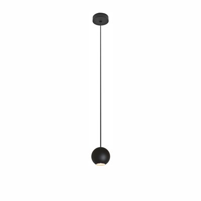 Luminaria Led decorativa Colgante 8,5w Beneito Faure BORA SUSPENSION FLORON 4608 Negro 3.000K