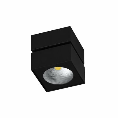 Luminaria Led decorativa superficie 14w BENEITO FAURE RUBYC 5070 Negro