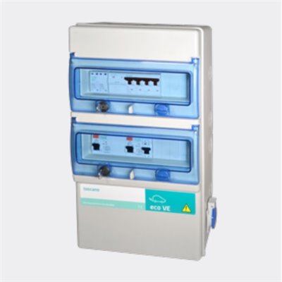 Cuadro mando recarga vehiculo 4x63A 43,64kW ECO-VE-PRO-4P63T15-S TOSCANO 10003556