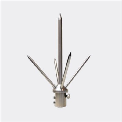 Punta Franklin en acero inoxidable + pieza de adaptación PT2-FRANKLIN TOSCANO 50022449