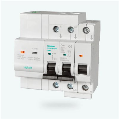 Sistema de control backup trifasico 400VAC 4x63A COMBI-
PRO-MAX-4P63 TOSCANO 10004947