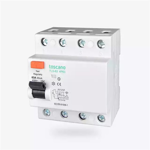 Interruptor diferencial 4x25 amperaje tipo A-SI 300mA VDA4P25300 TOSCANO 10005350