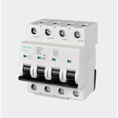 Diferencial Magnetotérmico fotovoltaica y contínua 1000V DC 25A TM-DC-4P25 TOSCANO 10005268