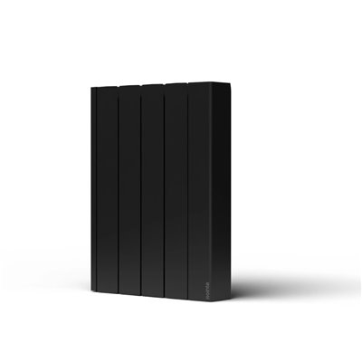 Radiador eléctrico conectado Rointe BNN0440RAD BELIZE negro 4 modulos 440W