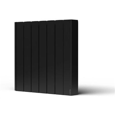 Radiador eléctrico conectado Rointe BNN0660RAD BELIZE negro 6 modulos 660W