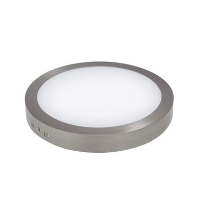 Plafón CL PRILUX 483025 Modelo Breno 18w 840 Gris