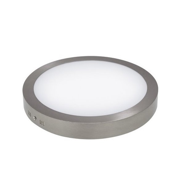 Plafón CL PRILUX 483827 Modelo Breno 24w 840 Gris