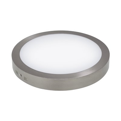 Plafón CL PRILUX 483827 Modelo Breno 24w 840 Gris