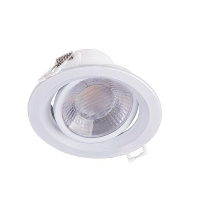 Downlight Led PRILUX 483469 Modelo NORBA 9w 830 105mm Blanco