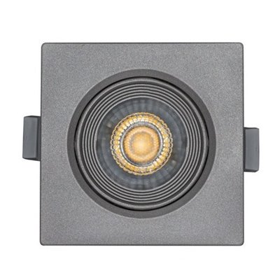 Downlight Led PRILUX 580281 Modelo NAHE SQ 7w 830 Gris
