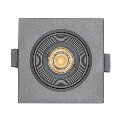 Downlight Led DIM PRILUX 587631 Modelo NAHE SQ 7w 840 Gris