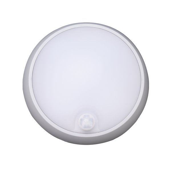 Aplique exterior PRILUX 468695 Modelo MASNE S SENSOR 8w 840 IP54 Gris