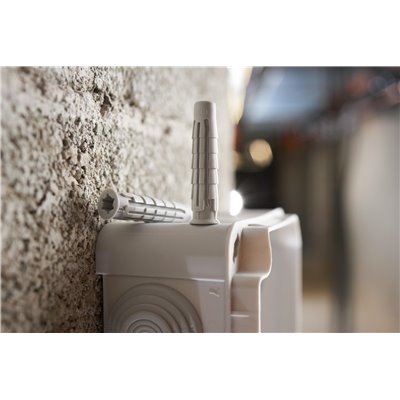 Caja 100 anclajes PRO 6 de nailon sin tornillo 5x25mm SPIT 565642