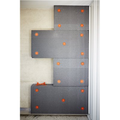 Caja 200 anclajes PTH-KZ para fijación paneles aislantes 8x95/60 SPIT 054905