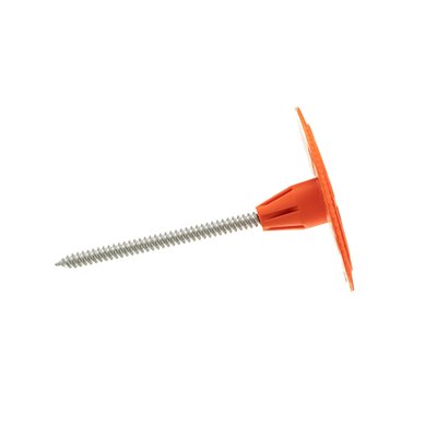 Caja 200 anclajes placa+tornillo ISOWOOD 40 para paneles aislantes SPIT 054856