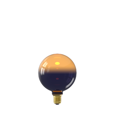 Bombilla Led regulable CALEX 2001001000 E27 G125 3,5W INCEPTION Negro/Dorado