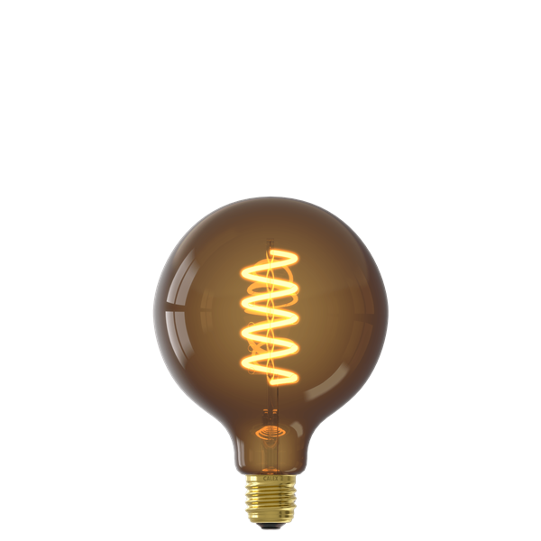 Bombilla Led regulable CALEX 2001001800 E27 G125 4W FILAMENTO ESPIRAL natural