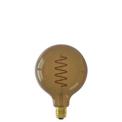 Bombilla Led regulable CALEX 2001001800 E27 G125 4W FILAMENTO ESPIRAL natural