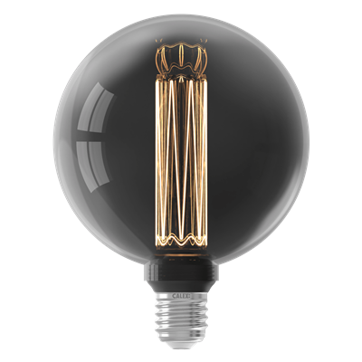 Bombilla Led Crow regulable CALEX 1201001100 E27 G125 3,5W Titanio