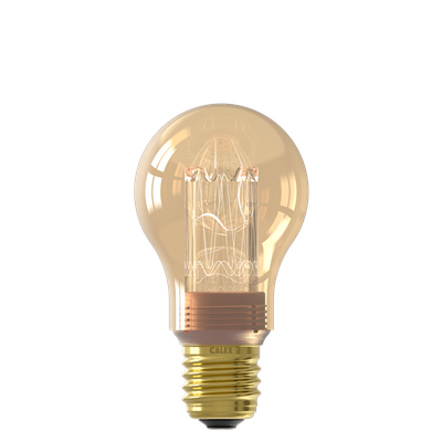 Bombilla Led Crow regulable CALEX 1201000500 E27 A60 3,5W Dorada