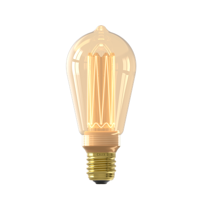 Bombilla Led Crow regulable CALEX 1201000600 E27 ST64 3,5W Dorada