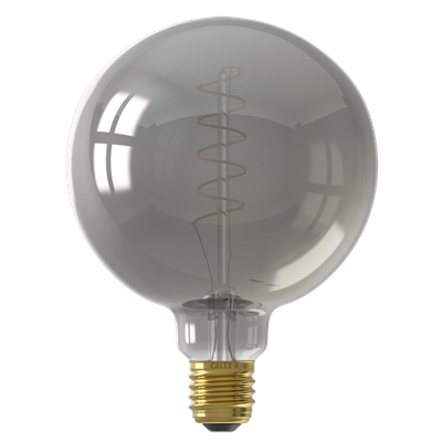 Bombilla Led regulable CALEX 1001001100 E27 Globe G125 4W 1800K Titanium