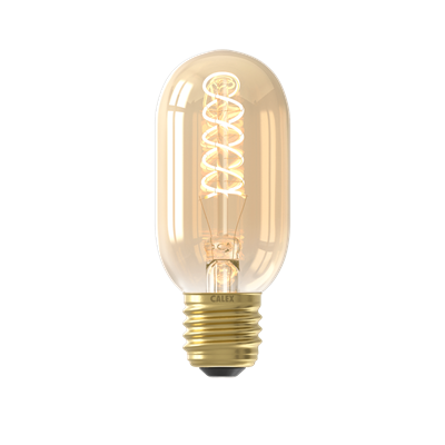 Bombilla Led regulable CALEX 1001001800 E27 Tube T45 5.5W 2100K Gold