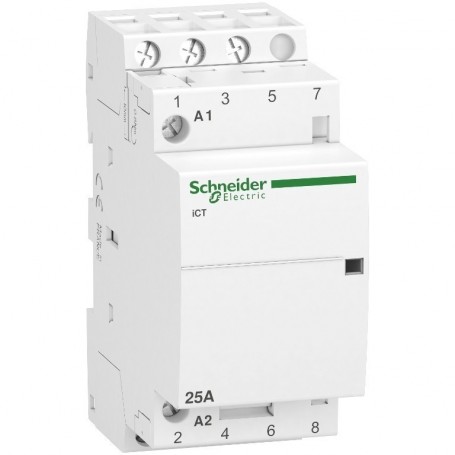 Contactor modular iCT 25A 3NA 230-240V  Schneider A9C20833
