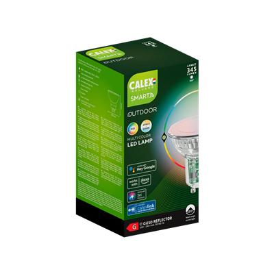 Lampara GU10 4,9W CALEX  RGB+ CCT Smart Home Outdoor 5001001800
